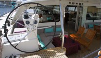 Catamaran ROSE OF JERICHO -  Cockpit